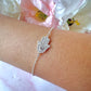 925 sterling silver Hamsa Bracelet.