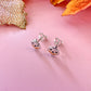 925 sterling silver Pumpkin face stud earrings.