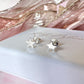 925 Sterling silver Star stud earrings.