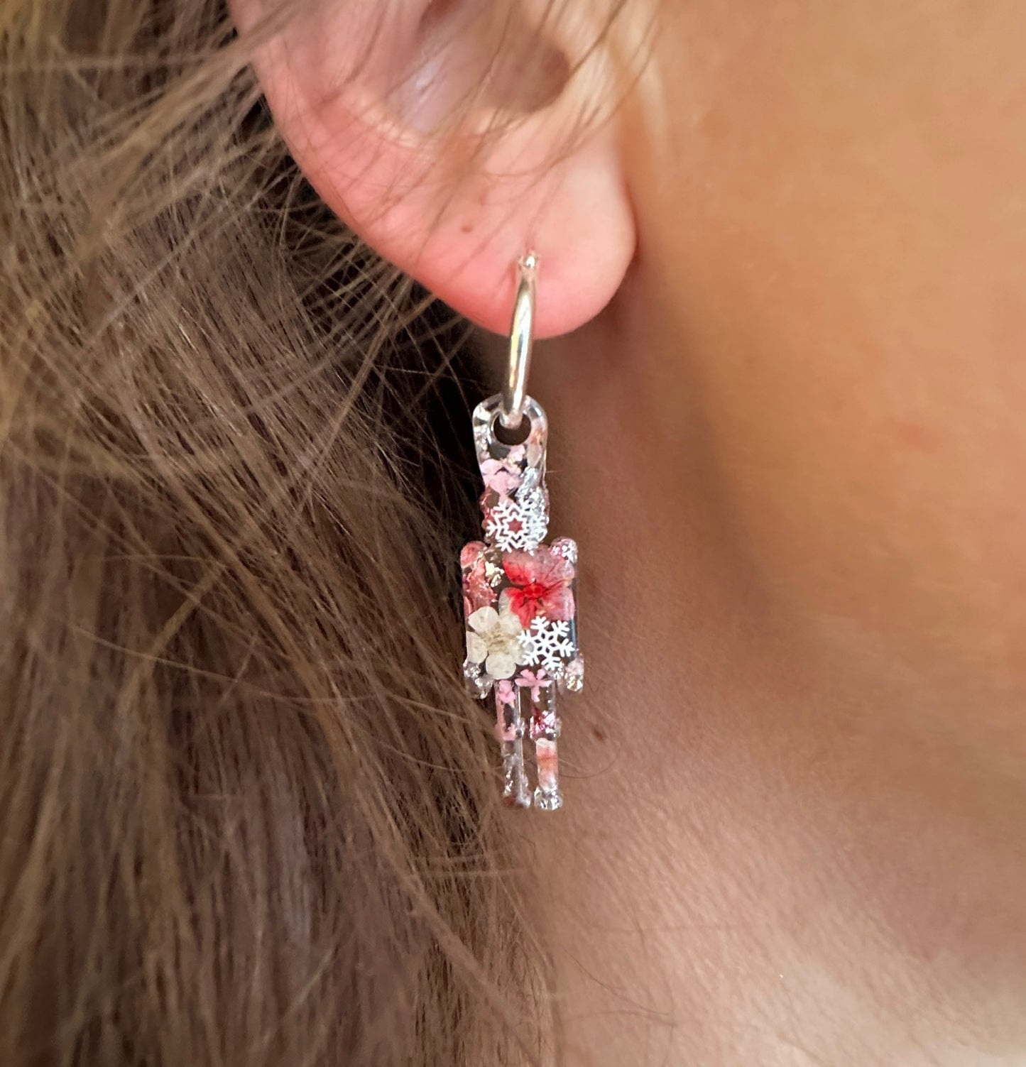 Sugar Plum Nutcracker bloom earrings