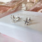 925 Sterling silver Twinkle Star stud earrings.