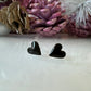 925 sterling silver Mood Colour changing Heart earrings.