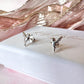 925 sterling silver Humming Bird stud earrings.