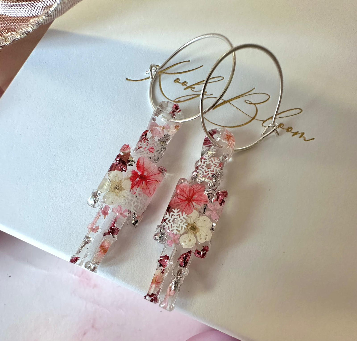 Sugar Plum Nutcracker bloom earrings