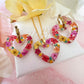 Gold Hawaiian heart bloom Necklace
