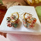 Ember Bloom flower earrings