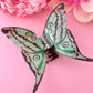 Large butterfly hair claw clip.