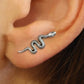 925 sterling silver Snake Climber earrings