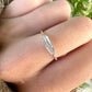 925 sterling silver Feather Ring.