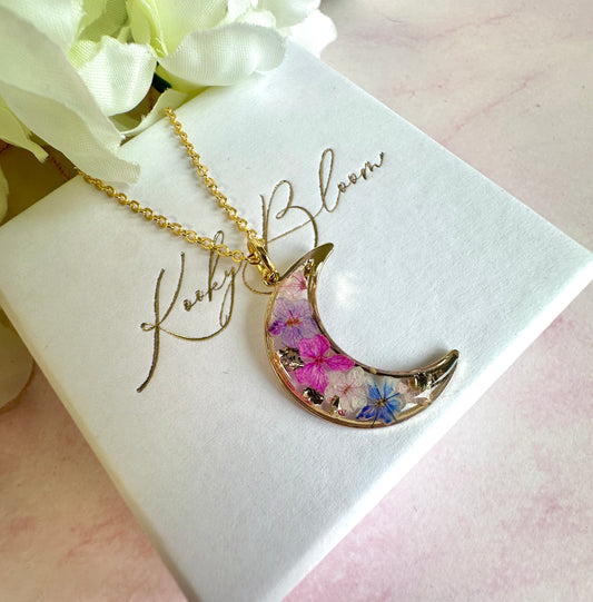 * Limited Edition * Gold Meadow Moon necklace