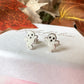 925 sterling silver Ghost stud earrings